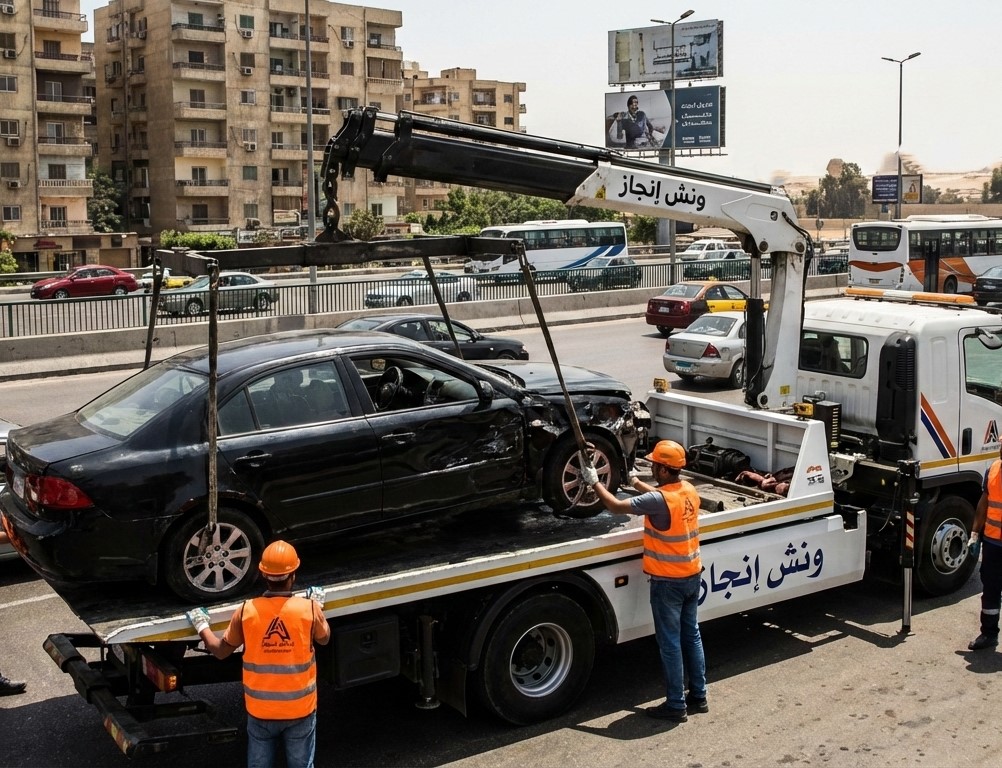 ونش حوادث وسحب سيارات